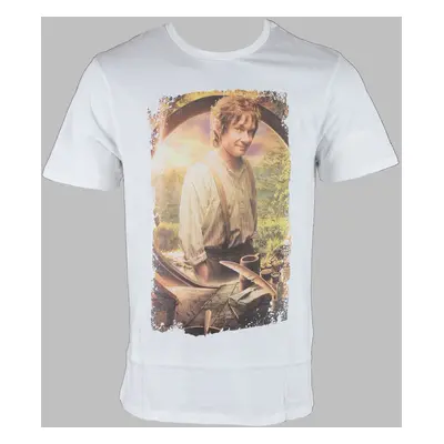 men's t-shirt Hobit - Bilbo - White