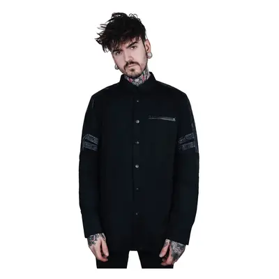 Men's shirt KILLSTAR - Devastation - Button-Up - BLACK