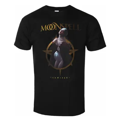 men's t-shirt MOONSPELL - HERMITAGE - BLACK - PLASTIC HEAD