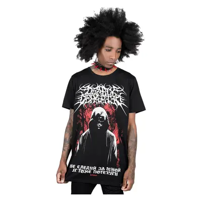 unisex t-shirt KILLSTAR - Departed - Black