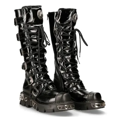 boots NEW ROCK - CRUST NEGRO