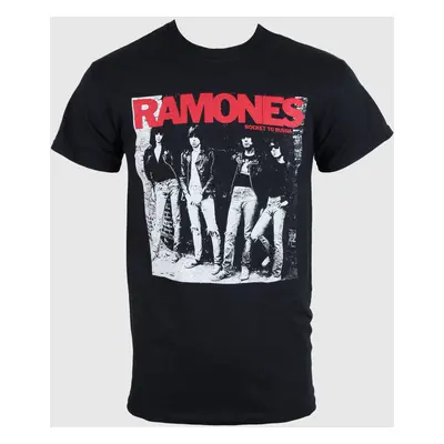 t-shirt men Ramones - Rocket To Russia - Black - ROCK OFF