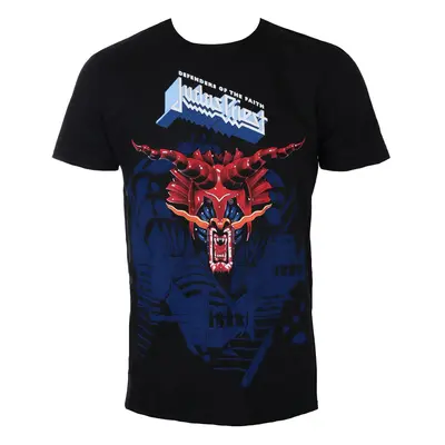 t-shirt metal men's Judas Priest - Defenders Blue - ROCK OFF