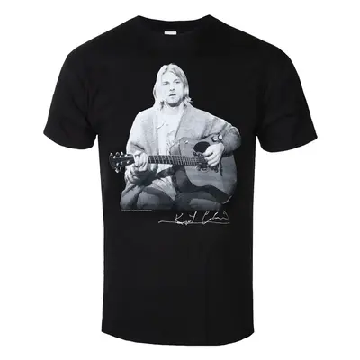 Men's t-shirt Kurt Cobain - Guitar Live Photo - ROCK OFF