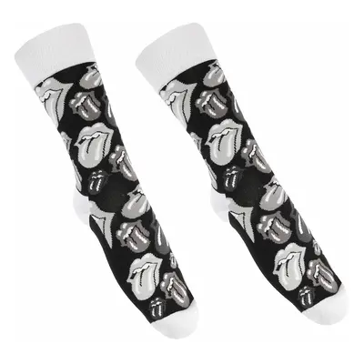 socks Rolling Stones - Classic Tongues - BLACK - ROCK OFF