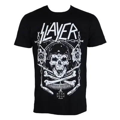 men's t-shirt Slayer - Skull & Bones - ROCK OFF