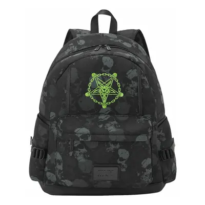 backpack (bag) KILLSTAR - Tzompantli - Black