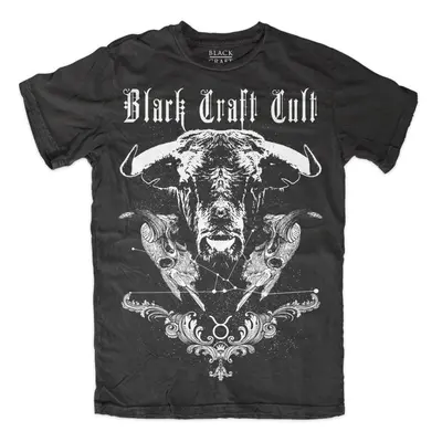 t-shirt men's - Taurus - BLACK CRAFT