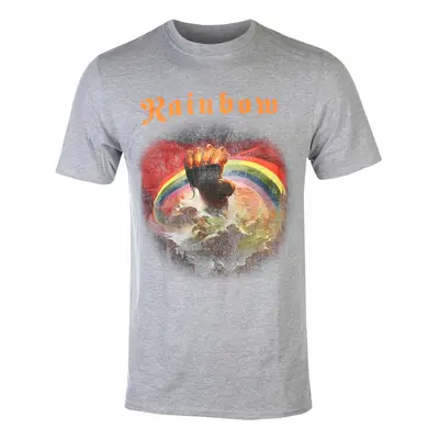 men's t-shirt RAINBOW - RISING DISTRESSED - GREY - PLASTIC HEAD