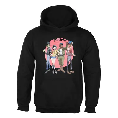 men's sweatshirt Gorillaz - Group Circle Rise - ROCK OFF