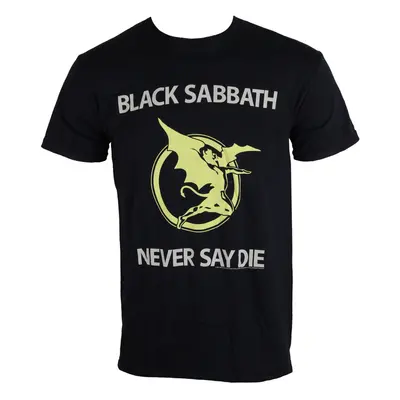 men's t-shirt Black Sabbath - Never Say Die - Blk - ROCK OFF