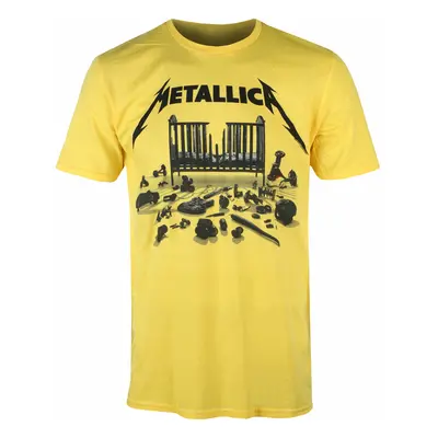 men's t-shirt METALLICA - SIMPLIFIED COVER - PLASTIC HEAD