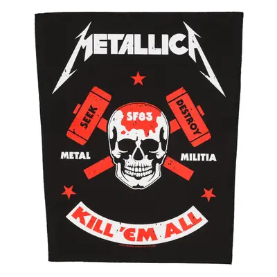 patch large METALLICA - METAL MILITIA - RAZAMATAZ