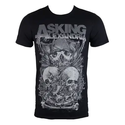 t-shirt men Asking Alexandria - Skull Stack - ROCK OFF