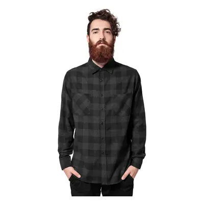 shirt men URBAN CLASSICS - Checked Flanell