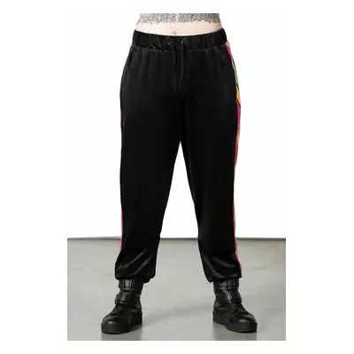 men's trousers (sweatpants) KILLSTAR - Lounge Wizard Velour - Black