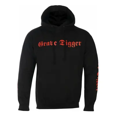 men's hoodie GRAVE DIGGER - HEAVY METAL BREAKDOWN - BLACK - PLASTIC HEAD