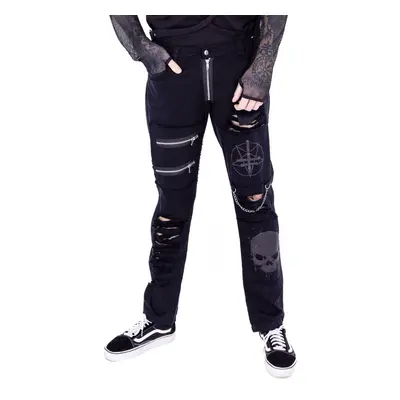 men's trousers VIXXSIN - CURSED - BLACK