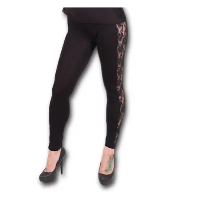 pants women (leggings) SPIRAL - Gothic Elegance