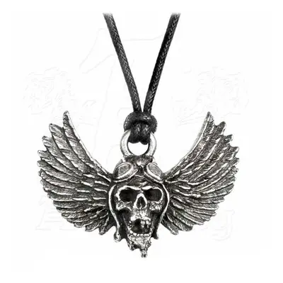 Pendant Necklace Airbourne - Skull / Wings - ALCHEMY GOTHIC