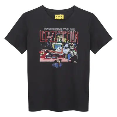 children's t-shirt LED ZEPPELIN - THE SONG REMAINS THE SAME - Charcoal - AMPLIFIED