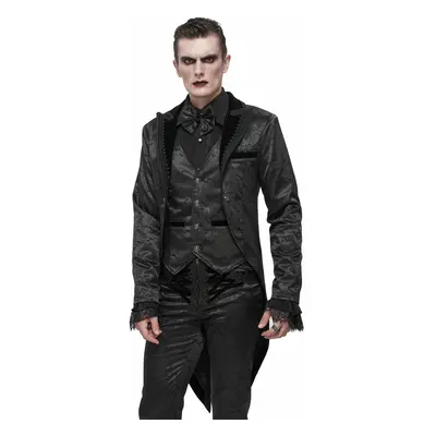 men's coat DEVIL FASHION - Dream Snatcher Gothic Patterned Swallowtail