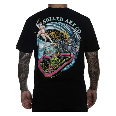 men's t-shirt SULLEN - GRIM RIPPER - JET BLACK