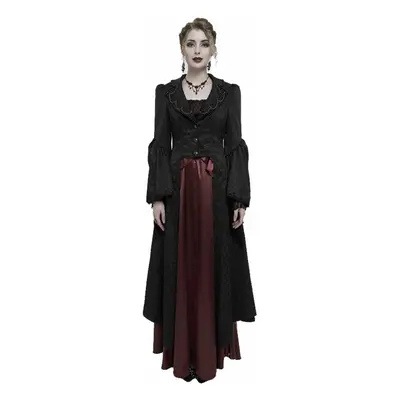 women's coat DEVIL FASHION - Gothic Flared Sleeved Beaded Long