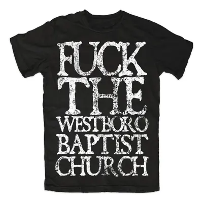 t-shirt men's - Fuck Westboro - BLACK CRAFT