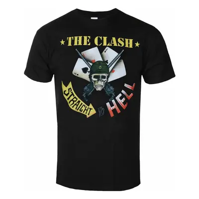 men's t-shirt Clash - Straight To Hell Single - BLACK - ROCK OFF