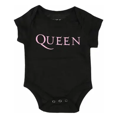 children's body Queen - Pink Logo - Black - ROCK OFF