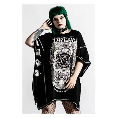 women's dress (tunic) KILLSTAR - Insomnia Batwing - black