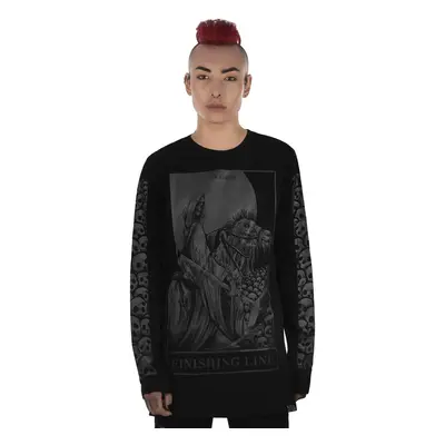 Unisex t-shirt with long sleeve KILLSTAR - Finishing Line Long Sleeve Top