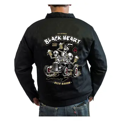 men´s jacket BLACK HEART - BEER BARON - BLACK