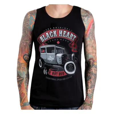 Men's tank top BLACK HEART - HOT ROD - BLACK