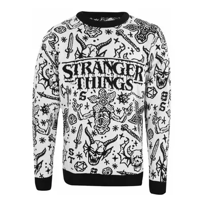 sweater unisex Stranger Things - Christmas Jumper Collage