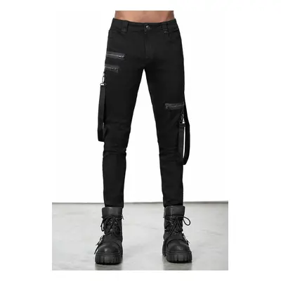 men's trousers KILLSTAR - Demetrius Jeans - Black