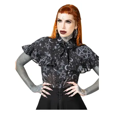 women's blouse KILLSTAR - Lunar Soul Blouse - Black