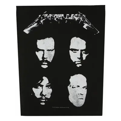 large applique METALLICA - BLACK ALBUM - RAZAMATAZ