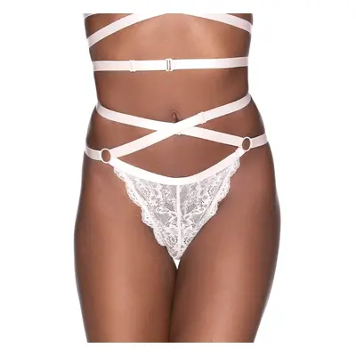 Knickers (thong) KILLSTAR - Shes Deadly Lace - IVORY