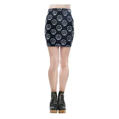 Skirt women's TOO FAST - MERCY - DRIPPY PENTAGRAM