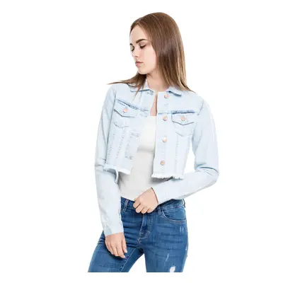 Women's jacket URBAN CLASSICS - Denim