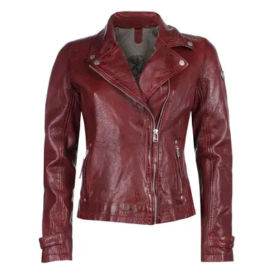 Women's (biker) jacket GGSami LACAV - OX RED