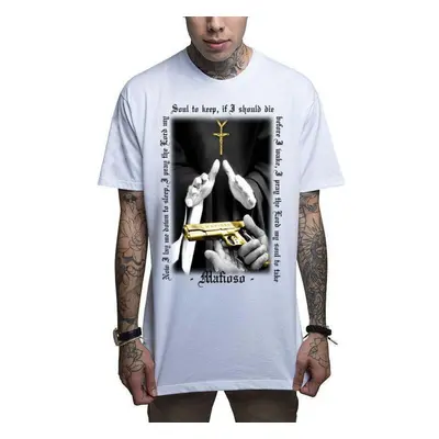 men's t-shirt MAFIOSO - BAPTISM - WHT