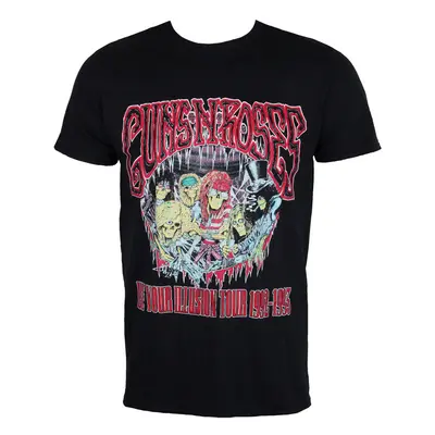 t-shirt metal men's Guns N' Roses - Illusion Monsters - ROCK OFF