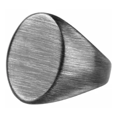 ring ETNOX - Gun Metal Signet