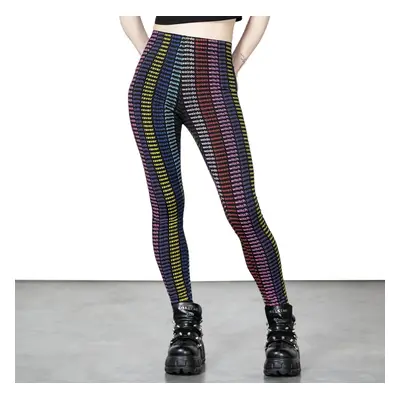 women's trousers (leggings) KILLSTAR - Rave Queen - Black