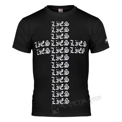 t-shirt hardcore men's - LIES - AMENOMEN