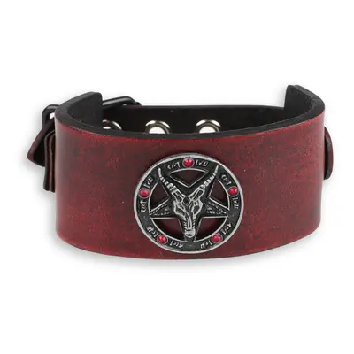 Bracelet Baphomet - red - crystal red