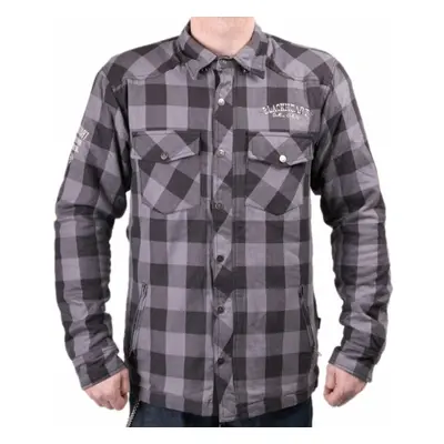 Motoshirt BLACK HEART - W-TEC - GREY